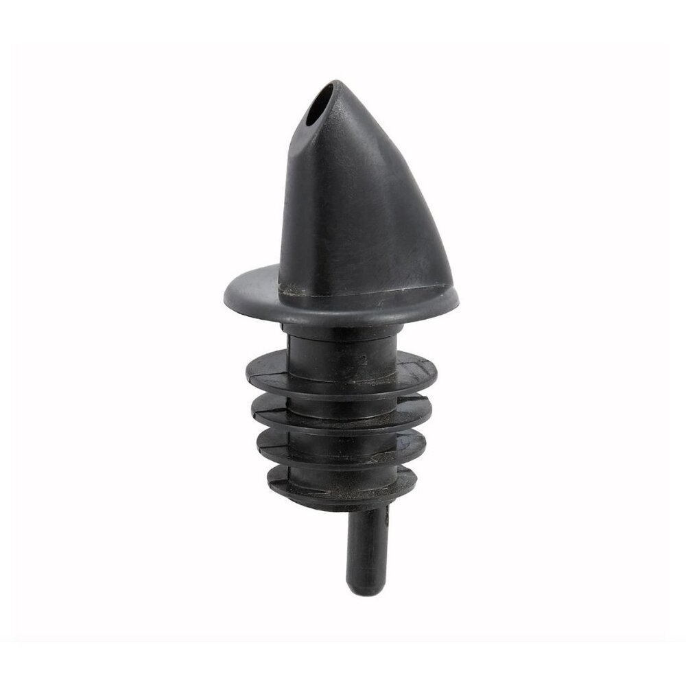 Used Tablecraft Free Flow Pourers Spouts Flair Liquor Bottle Black 11ct.